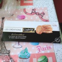 Печенье Chabrior "Les Creations" с кокосовой стружкой