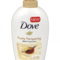 Крем-мыло для рук Dove "Объятия нежности" Масло Ши и пряная ваниль
