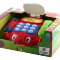 Развивающая игрушка Joy Toy "Телефончик на колесах"