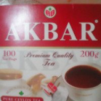 Чай Akbar черный байховый цейлонский в пакетиках