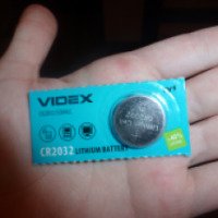 Батарейка литиевая Videx CR2032