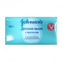 Детское мыло Johnson’s с детским маслом и экстрактом молока
