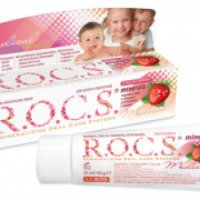 Гель для укрепления зубов R. O. C. S. Medical Minerals Strawberry