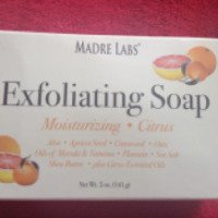 Мыло-скраб Madre Labs с маслами марула, ши и цитрусом
