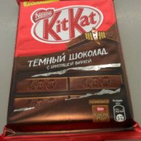 Шоколад Nestle Kit Kat Dark "Темный шоколад с хрустящей вафлей"