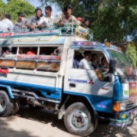 Транспорт в г. Кьяуксе (Мьянма, Мандалай)