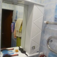 Шкаф зеркальный со светильником "СаТЭМ"