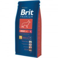 Корм для собак Brit Premium junior large