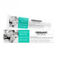 Зубная паста Organic People Zoom 3 White