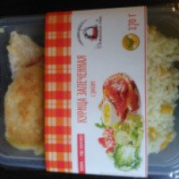 Курица запеченная с рисом Великоросс "Домашний очаг"
