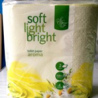 Туалетная бумага парфюмированная Soft Light Bright aroma