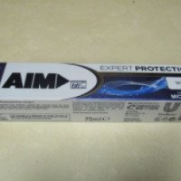 Зубная паста AIM Expert protection white