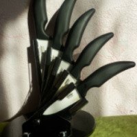 Набор керамических ножей на подставке Monarch