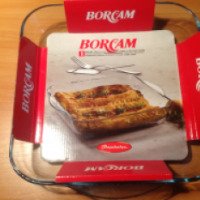 Лоток стеклянный для запекания продуктов Borcam