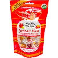 Натуральные леденцы Yummy Earth Organic Candy Drops Freshest Fruit