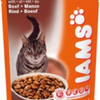 Консервированный корм для кошек Iams Паучи