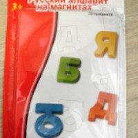 Игрушка набор О'кей "Русский алфавит на магнитах"