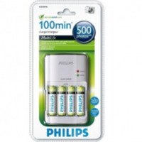 Зарядное устройство для аккумуляторов Philips MultiLife SCB5380NB