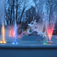 Свето-музыкальный фонтан "Ивасик Телесик" (Украина, Львов)