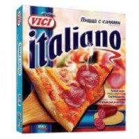 Пицца Vici Italiano c салями глубокозамороженная