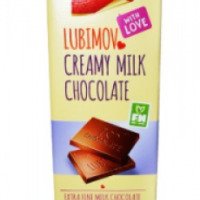 Молочный шоколад Любимов
