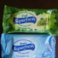 Влажные салфетки Superfresh