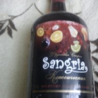 Вино Гатчинский спиртовой завод Sangria Классическая фруктовое (плодовое) полусладкое