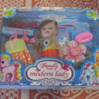 Кукла в наборе Shantou Jinxing Plastics "Beauty Happy Modern Lady"