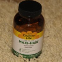 Витамины Country Life Maxi-Hair Time Release