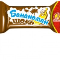 Конфеты шоколадные Славянка "Бананоман шоко"