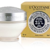 Крем для лица L'Occitane "Ультра-Питание" с маслом ши