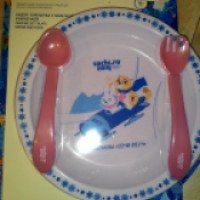 Детский набор посуды Мир детства "Sochi 2014"