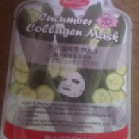 Маска для лица Purederm Cucumber colagen mask