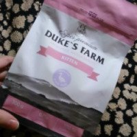 Сухой корм для котят Duke's Farm Fresh Duck