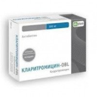 Антибиотик Oblpharm "Кларитромицин-OBL"