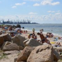 Пляж Лиски (Украина, Бердянск)