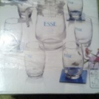 Набор стаканов с кувшином ESSE