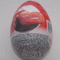 Шоколадное яйцо с подарком Zaini "Disney Pixar Cars"