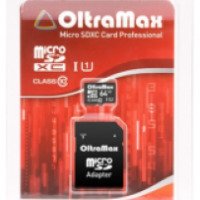 Карта памяти OltraMax Micro SDHC SDXC10