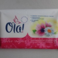 Влажные очищающие салфетки для интимной гигиены Ola
