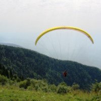 Полет на параплане (Абхазия, Гагра)