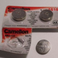 Батарейки алкалиновые дисковые Camelion AG10