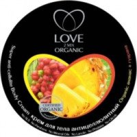 Крем для тела антицеллюлитный Love 2 mix Organic ананас+гуарана