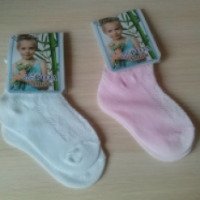 Детские носки Роза "Бамбук"