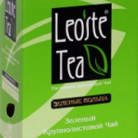 Чай зеленый Leoste Tea "Зеленые кольца"
