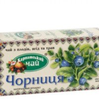 Чай Экопродукт "Черника"