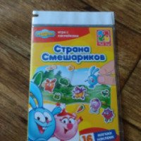 Игра с наклейками Vladi Toys "Страна Смешариков"