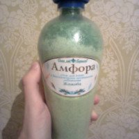 Соль для ванн Соли от Ларисы "Амфора" с биологически активными добавками Жожоба