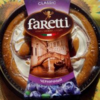 Торт бисквитный Faretti "Черничный"