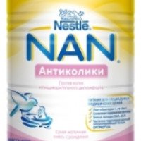Детская молочная смесь Nestle Nan антиколики